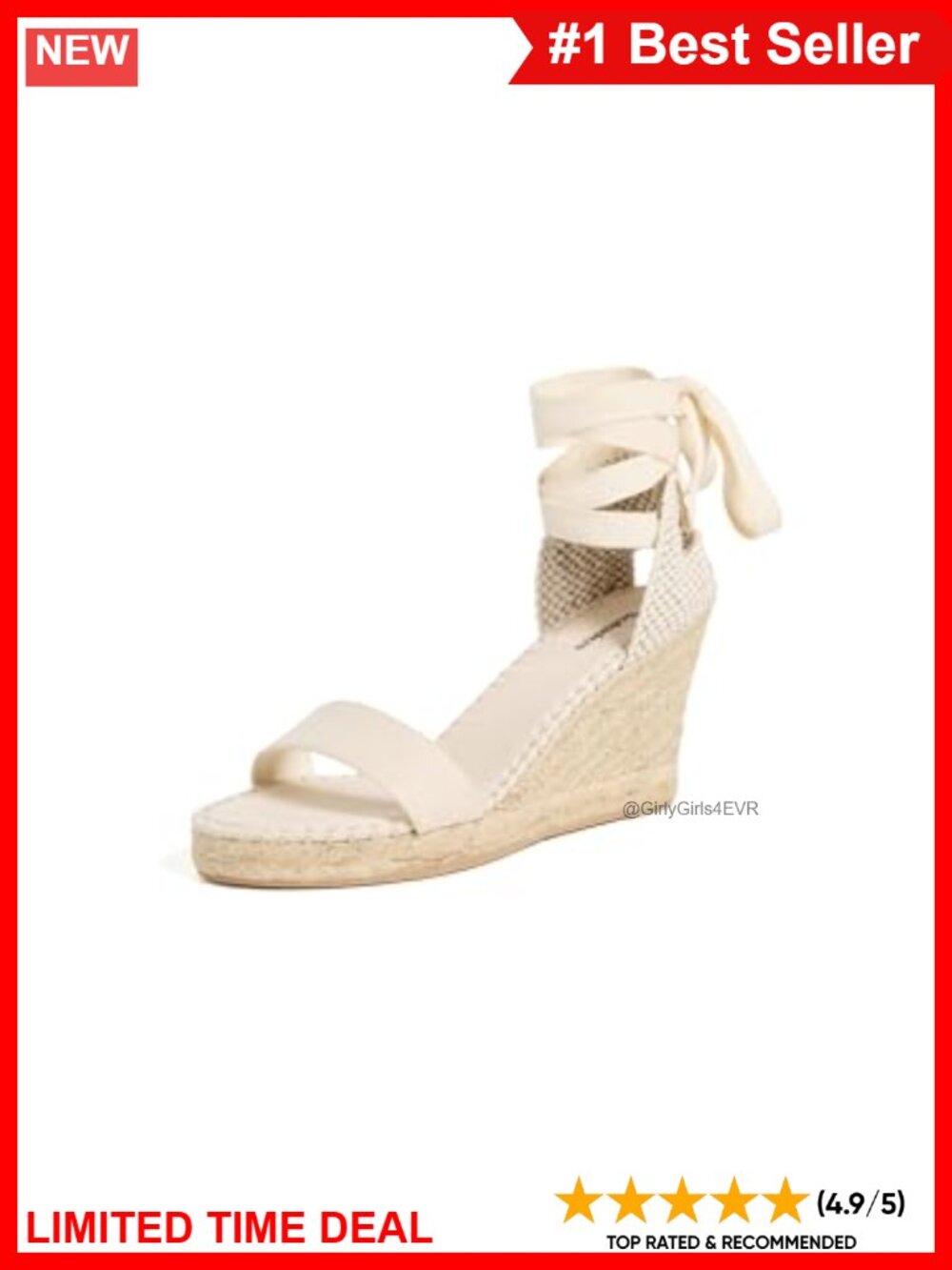 Soludos Open Toe Marseille Wedge Espadrilles Canvas Wraparound Ankle Strap